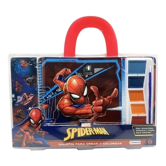 Set De Arte Para Crear Y Pintar Hombre Araña Tapimovil Vsp13