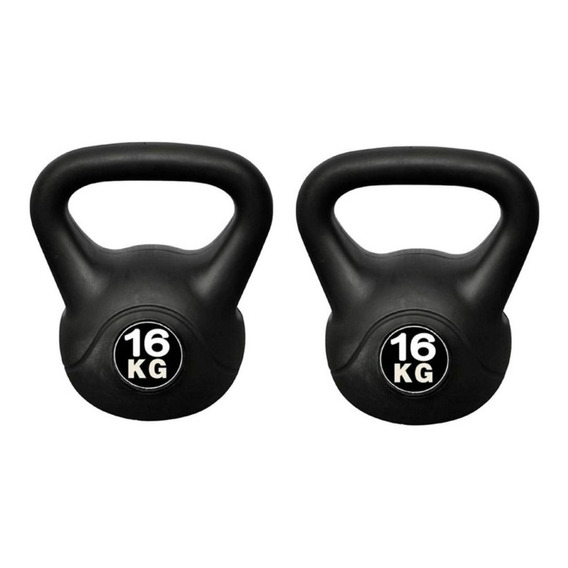 Set Par De Pesas Rusas Kettlebell 16kg Entrenamiento