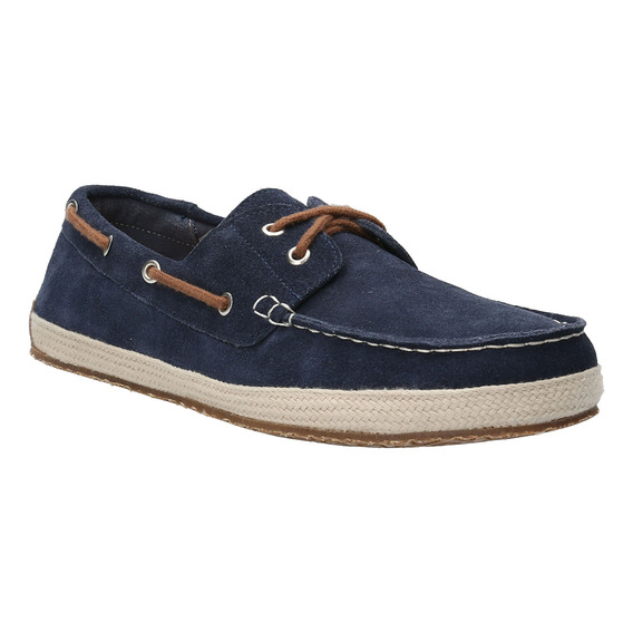 Slip On Hush Puppies Togo Navy Para Hombre