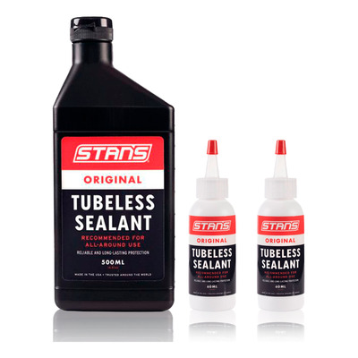 Líquido Sellador Tubeless Stans No Tubes 16oz + 2 Botes/2oz