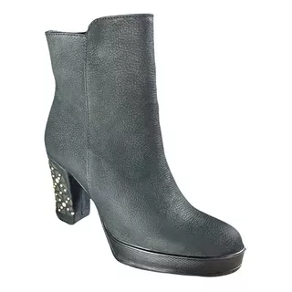 Lyard 1599 Ginni Botin De Mujer Acabado Piel Durazno Premium