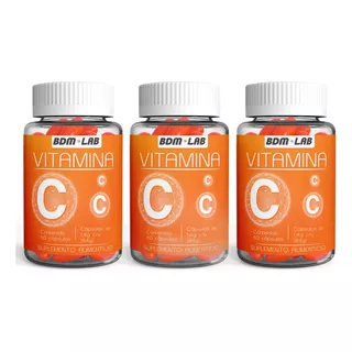 3x2 Vitamina C/ Suplemento Alimenticio/ Bdm Lab