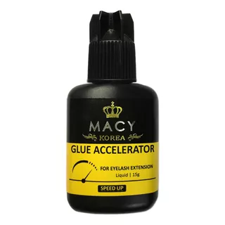 Acelerador Macy Secagem Cola Alongamento Cílios 15g Cor Transparente