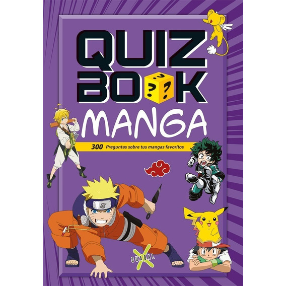 Quiz Book Manga 300 Preguntas Sombre Tus Mangas Favoritos