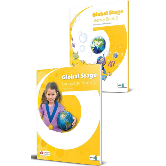 Global Stage 3 - Language Book + Literacy Book + Navio App