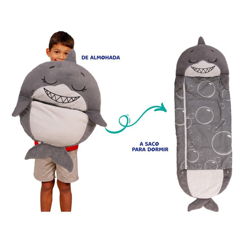 Bolsa De Dormir Para Niños Happy Nappers Unicornio Tiburon