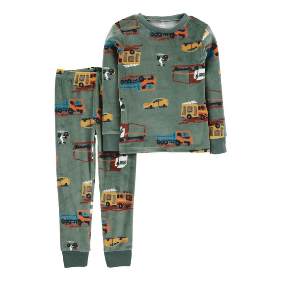 Pijama De 2 Piezas De Camiones De Niño 2o574610 | Carters ®