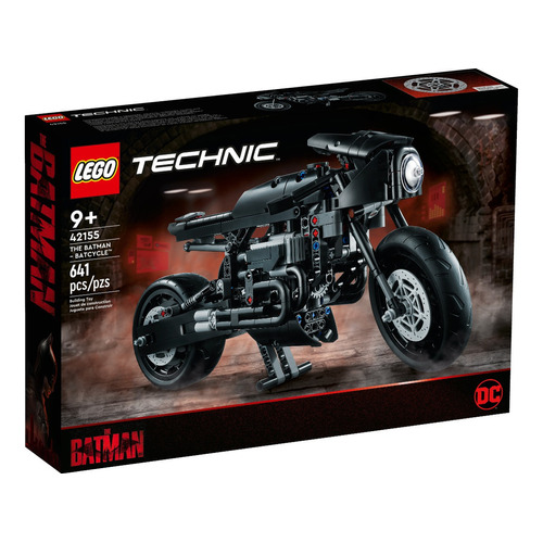 Lego Technic - The Batman: Batmoto (42155) Cantidad de piezas 641