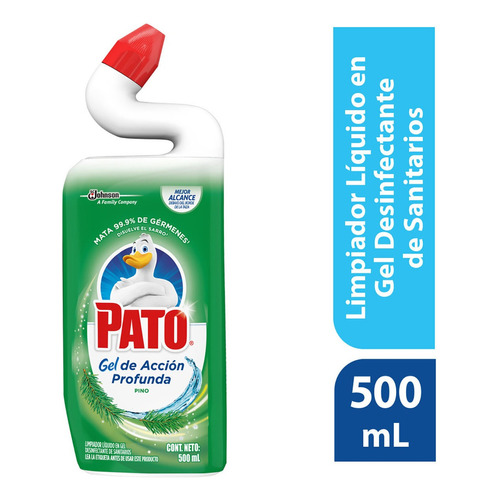  Pato Bosque Pino limpiador de baños líquido en gel de 500ml