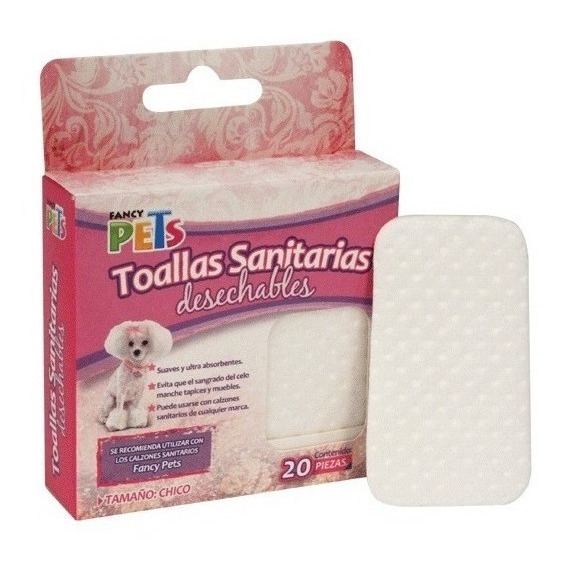 Toallas Sanitarias Menstruacion Chico P Perros Celo Perrita