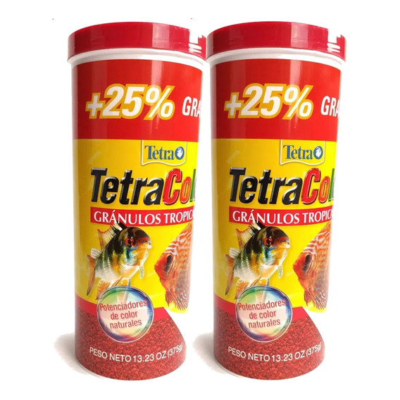 Tetracolor Comida Peces 375g X2 - g a $77