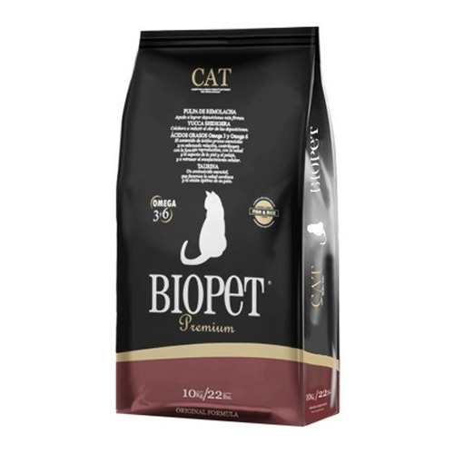 Alimento Biopet Gato Adulto 10kg 32% En Proteina E