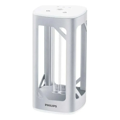 Lámpara De Mesa Desinfectante Philips Luz Tipo Uv-c Color de la estructura Blanco Color de la pantalla Blanco