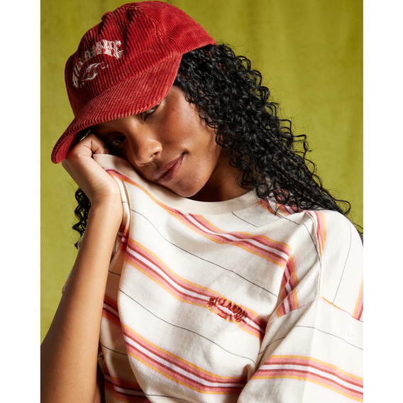 Gorra Billabong Mujer Dad Cap Rojo