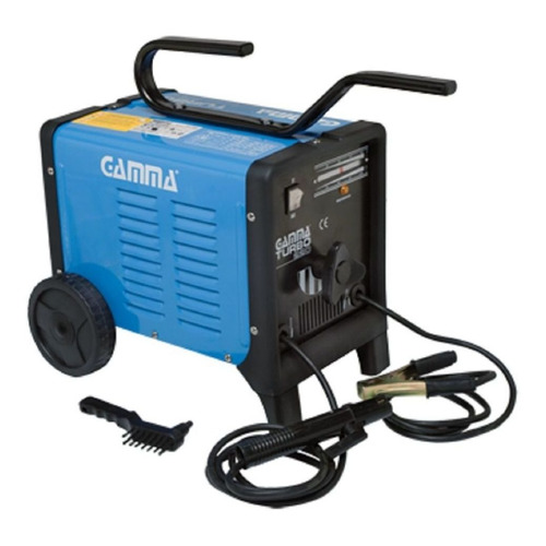 Soldadora Gamma Turbo 220 3466G azul y negra 50Hz 220V