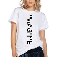 Blusa Playera Camiseta Dama Imagine Moda Urbana Elite #731