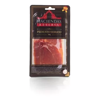 Caixa De Jamon Serrano Fatiado 100g 15 Unidades