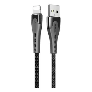 Cabo Usb Para Lightning iPhone E iPad Remax Fast 2.4a 1m Cor Preto