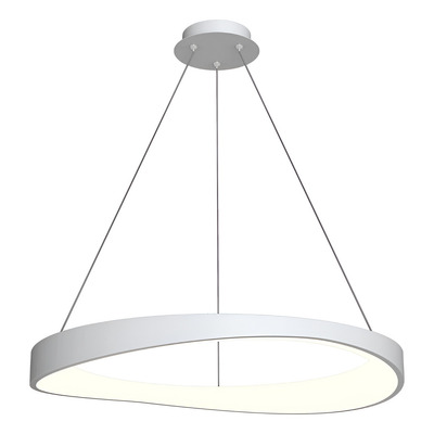 Colgante Cosmo Blanco 38w 52x7.5cm Blanco Dinamico