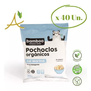 Pochoclos Organicos Sal Marina Pack X 30g - Bamboo