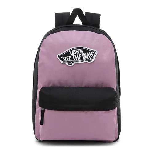 Mochila Vans Realm Backpack Color Negro Dise o de la tela Liso