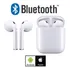 Auriculares Bluetooth I12 Touch Tws 5.0 versión inalámbrica color blanco luz LED