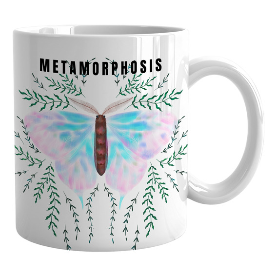 Taza Metamorphosis Butterfly Waved