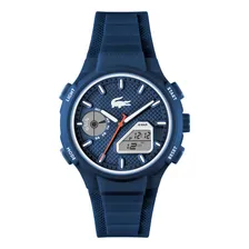 Relógio Lacoste Lc33 Masculino Borracha Azul 2011370