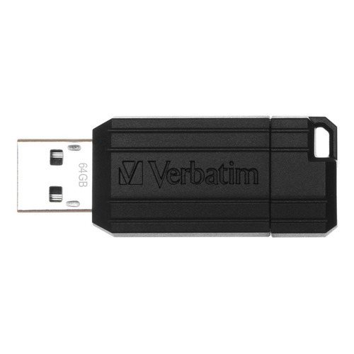 Pendrive Verbatim Store 'n' Go Pinstripe 64GB 2.0 negro