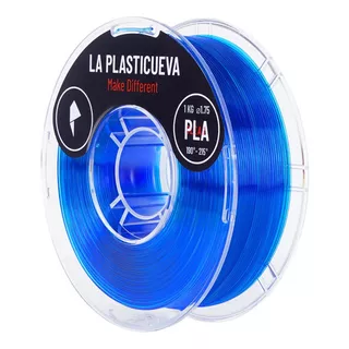 Pla 1.75 1kg Filamento 3d Premium Color Clear Azul
