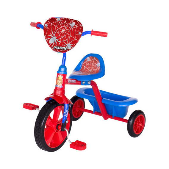 Triciclo Promeyco Araña Para Niños 2 A 5 Años Color Rojo
