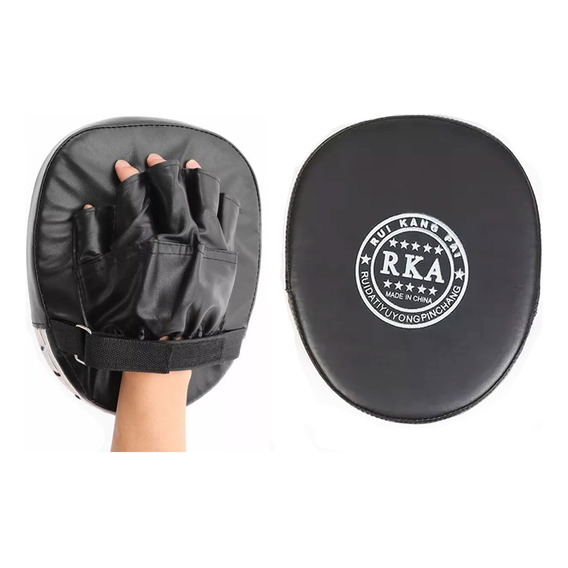 1 Par Guantes Patadas Golpes Karate Guantes Cojín Punzonado