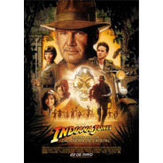 Poster Original Cine Indiana Jones Y El Reino De La Calavera