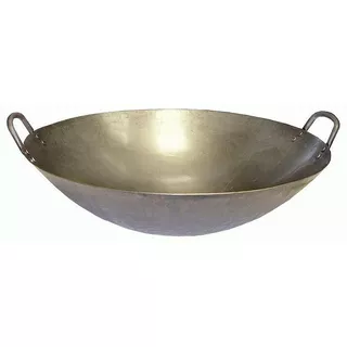 Wok Disco Sarten Fierro 50 Cm Con 2 Asas