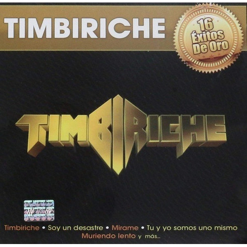 Timbiriche 16 Éxitos De Oro Cd Disco Nuevo