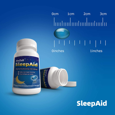 Rxzell Ayuda Para Dormir Difenhidramina Hcl De 50 Mg 220