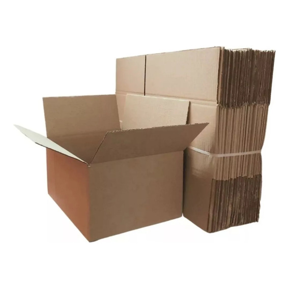 Cajas De Carton 60x40x40 Mudanza/pack 9 Und + Cinta Embalar