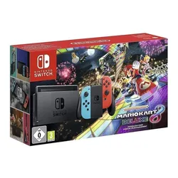 Nintendo Switch 32GB Mario Kart 8 Deluxe cor Vermelho Néon Azul Néon e Preto no Mercado Livre com oferta e cupom de desconto