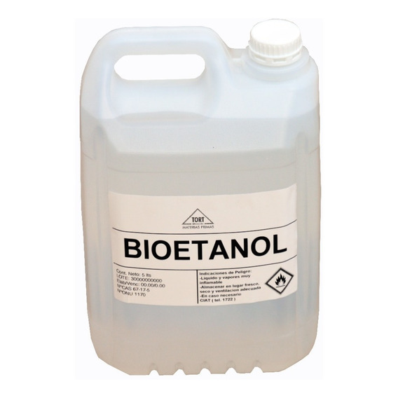 Bioetanol Para Estufas Ecológico  5 Litros 