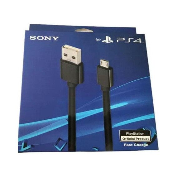 Cable De Carga Y Datos Oficial Play 4 Ps4 Oficial Original 