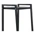Estantería Multiuso 4 Estantes Metal Resistente LG Color Negro