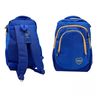 Mochila Boca Junior Escolar Deportiva Urban Licencia Oficial