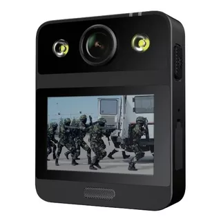 Câmera Sjcam A20 Policial Bodycam 2.33 Touch Screen 4k Wifi Cor Preto