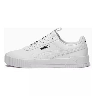 Tênis Feminino Puma Carina Bold Cor Puma White/puma White - Adulto 38 Br