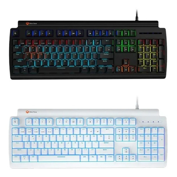 Teclado Gamer Mecánico Usb Meetion Mt-mk600rd Iluminado Febo