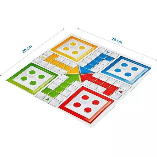 Ludo jogo de tabuleiro família festa crianças divertido jogo de