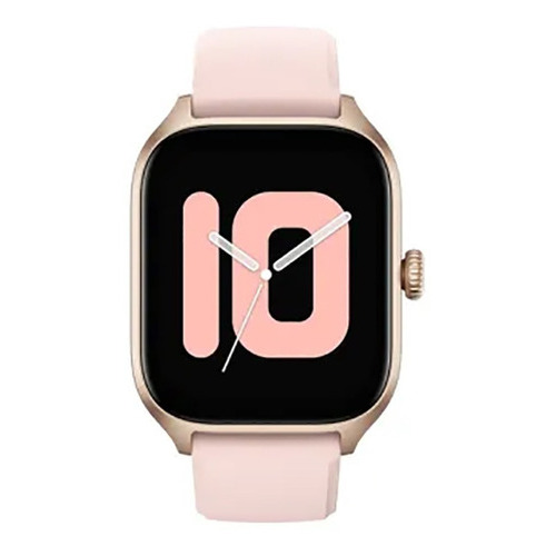Smartwatch Amazfit Gts 4 42,7mm 5atm Wifi Bt Gps Color De La Caja Rosa Chicle Color De La Malla Rosebud Pink
