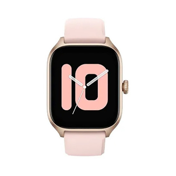 Smartwatch Amazfit Gts 4 42,7mm 5atm Wifi Bt Gps Color De La Caja Rosa Chicle Color De La Malla Rosebud Pink