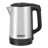 Xinest Tetera Electrica Inoxidable Jarra 2.3 L Plata 1500w