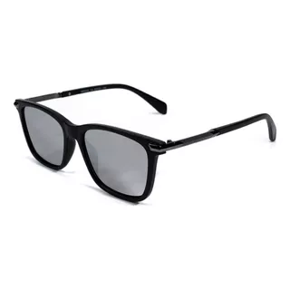 Óculos De Sol Masculino Quadrado Use Young Lentes Uv400 Armação Preto Lentes Espelhada